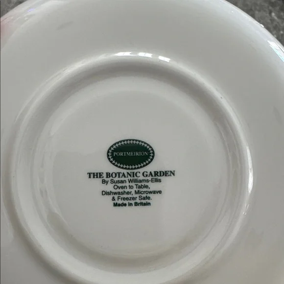 Never used Portmeirion Botanic Gardens Gravy Boat and under plate - Picture 4 of 5